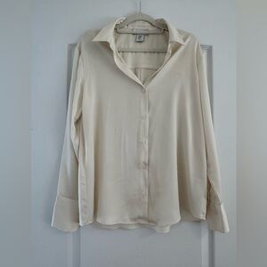 Cupcakes & Cashmere Cream Button-Down Shirt